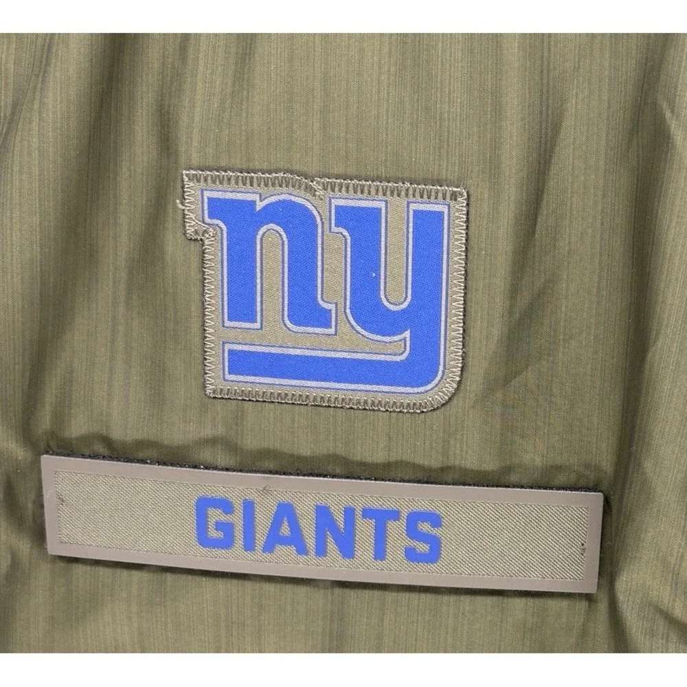 Nike Mens New York Giants Salute to Service Hybrid Jacket Mens Large Army Green